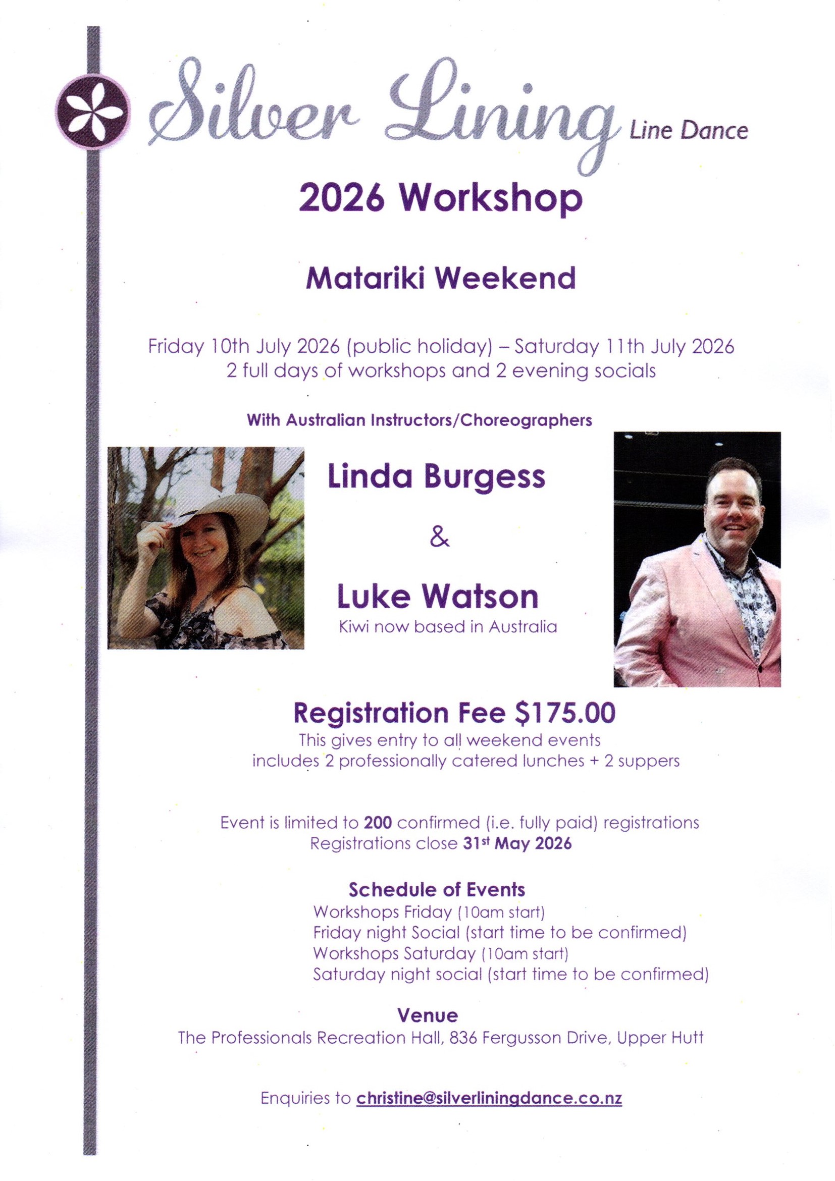 2026 Matariki Workshop Weekend